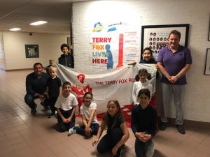 Terry Fox Fundraiser at Our Lady of Fatima CES