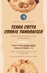 OLF Terra Cotta Cookie Fundraiser!