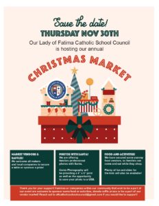 OLF Christmas Market – November 30!
